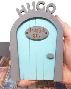 Puerta mágica Ratoncito Pérez personalizada